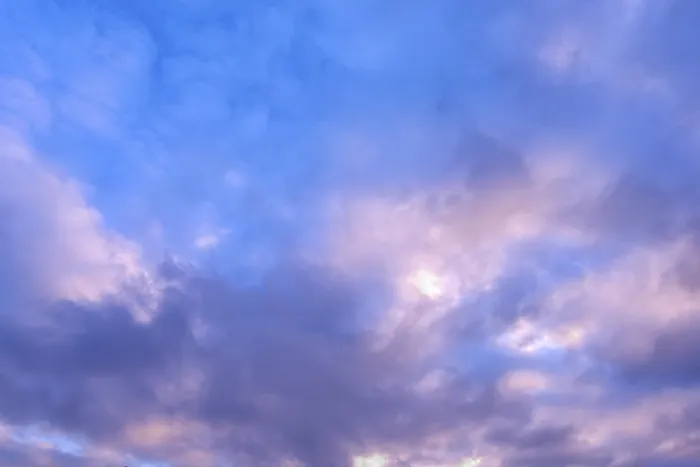 Framed Print : Evening Sky Clouds Print, Germany Framed Print : Evening Sky Clouds Print, Germany