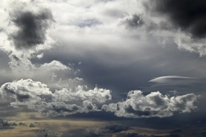 Framed Print : Clouds in the Sky, Cloud Landscape Print Framed Print : Clouds in the Sky, Cloud Landscape Print
