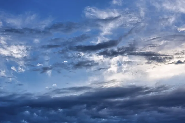 Framed Print : Cloudy Evening Sky Print, Dover England Framed Print : Cloudy Evening Sky Print, Dover England
