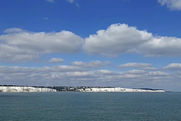 Framed Print : Dover Coast Chalk Cliffs Print, England Framed Print : Dover Coast Chalk Cliffs Print, England