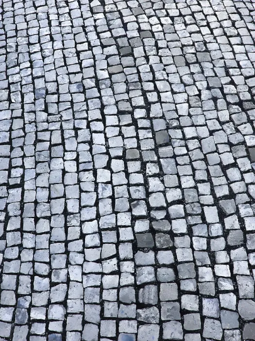 Framed Print : Cobblestone Texture Print - ImageBROKER Framed Print : Cobblestone Texture Print - ImageBROKER