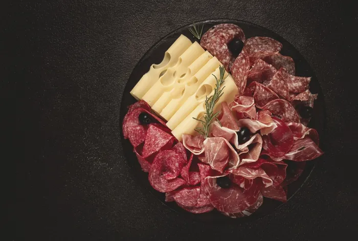 Framed Print : Cold Cuts and Cheese Print Framed Print : Cold Cuts and Cheese Print
