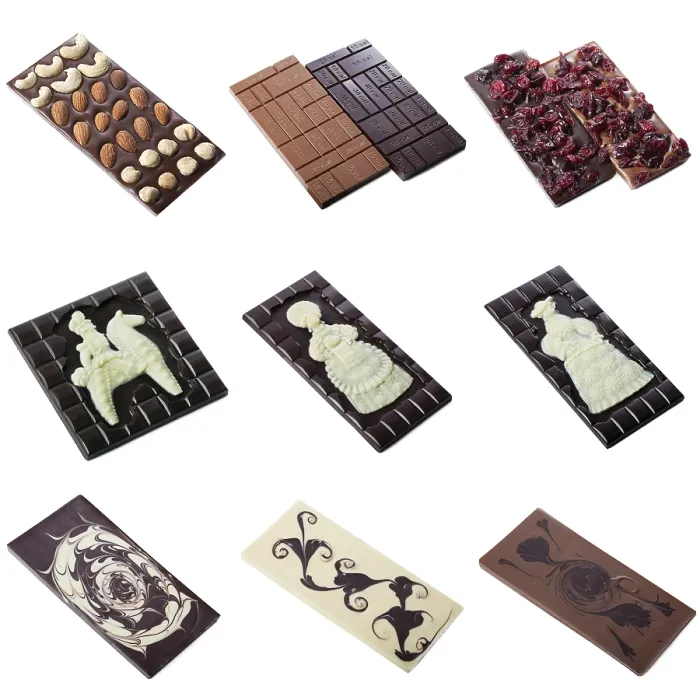 Framed Print : Collection of Milk Chocolate Bar Print with Pattern Framed Print : Collection of Milk Chocolate Bar Print with Pattern