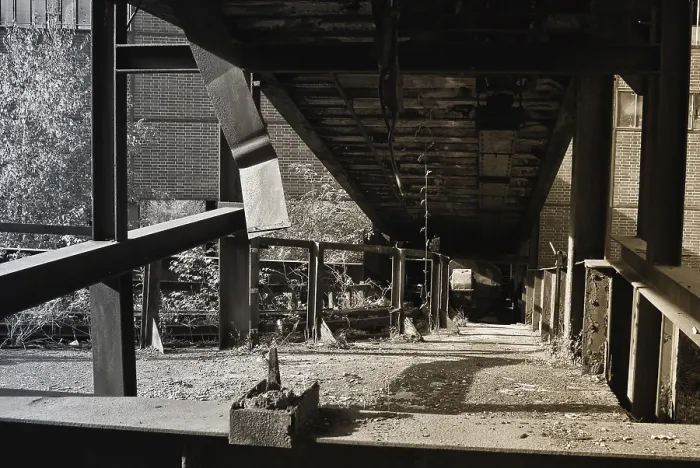 Framed Print : Coal Mine Colliery Site Print