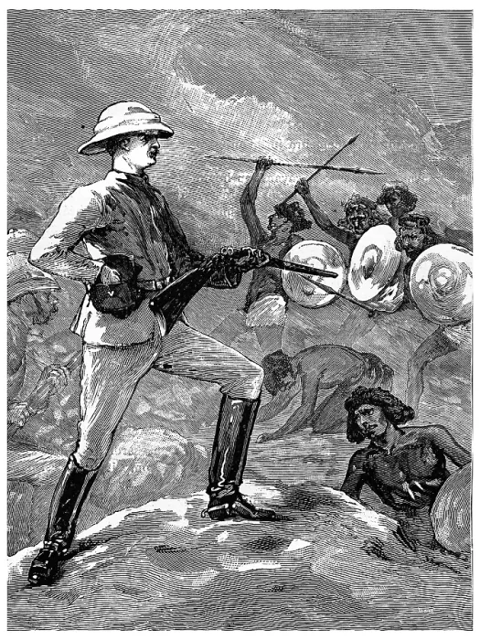 Framed Print : Colonel Burnaby at the Second Battle of Teb Print, 1880-81 Framed Print : Colonel Burnaby at the Second Battle of Teb Print, 1880-81