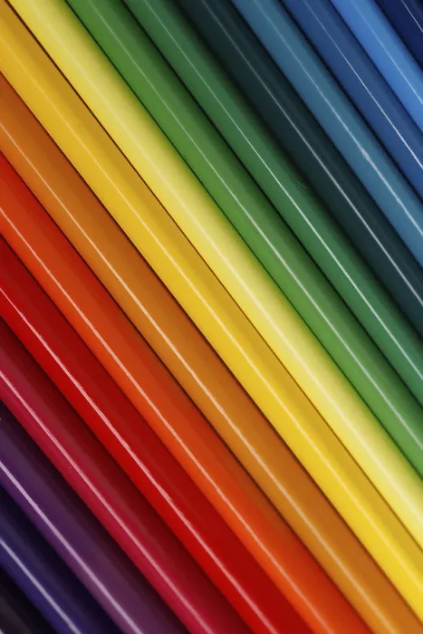 Framed Print : Colored Gradient Pencil Print with Diagonal Tones Framed Print : Colored Gradient Pencil Print with Diagonal Tones