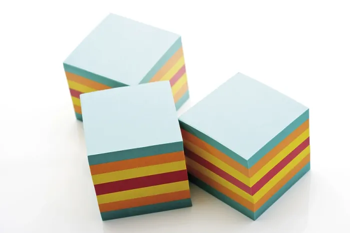 Framed Print : Colored Notepads Print Framed Print : Colored Notepads Print