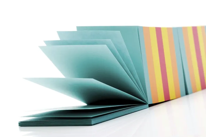Framed Print : Colored Notepads Print Framed Print : Colored Notepads Print