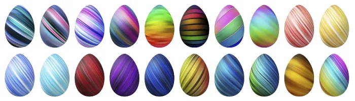 Framed Print : Colorful Easter Eggs Print, Multicolored Eggs Set Framed Print : Colorful Easter Eggs Print, Multicolored Eggs Set