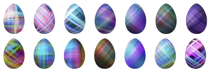 Framed Print : Colorful Easter Eggs Print, Multicolored Egg Set Framed Print : Colorful Easter Eggs Print, Multicolored Egg Set