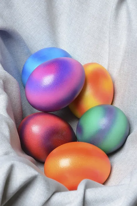 Framed Print : Colourful Easter Eggs Print Framed Print : Colourful Easter Eggs Print