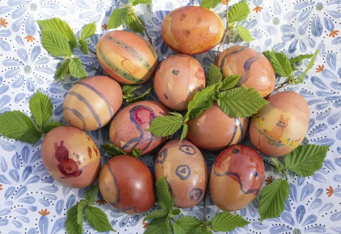 Framed Print : Colourful Painted Easter Eggs Print, Germany Framed Print : Colourful Painted Easter Eggs Print, Germany