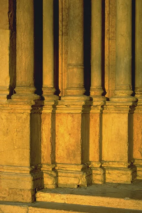 Framed Print : Columns in the Evening Light Print Framed Print : Columns in the Evening Light Print