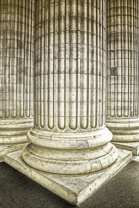 Framed Print : Columns in Paris Print Framed Print : Columns in Paris Print