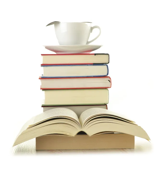 Framed Print : Composition with Books on Table Print Framed Print : Composition with Books on Table Print