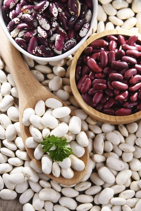 Framed Print : Composition with Dried Beans on the Table Print Framed Print : Composition with Dried Beans on the Table Print