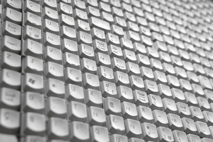 Framed Print : Flat Computer Keyboards Print from imageBROKER Framed Print : Flat Computer Keyboards Print from imageBROKER