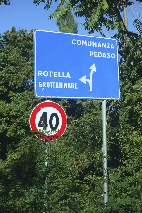 Framed Print : Comunanza Information Board Print Framed Print : Comunanza Information Board Print