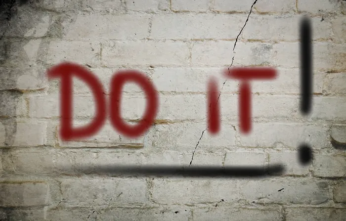 Framed Print : Do It Concept Print Framed Print : Do It Concept Print