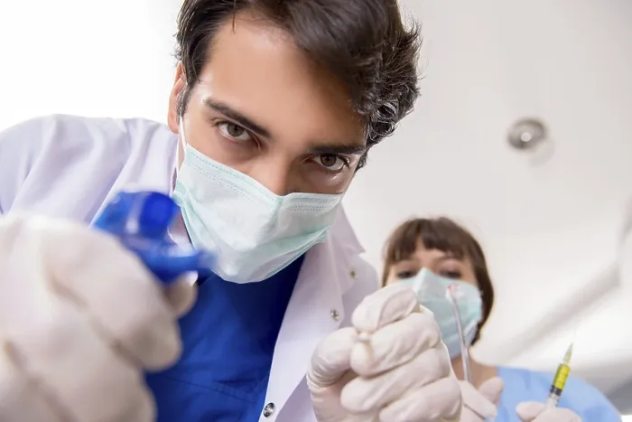 Framed Print : Dental Treatment Print Framed Print : Dental Treatment Print
