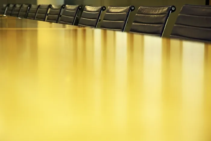 Framed Print : Conference Table Print