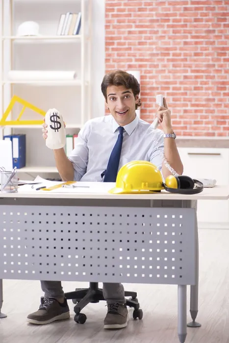 Framed Print : Construction Supervisor Print Framed Print : Construction Supervisor Print
