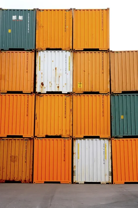 Framed Print : Container Ship Containers Print Framed Print : Container Ship Containers Print