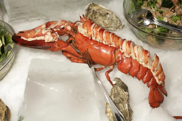 Framed Print : Print of Cooked Lobster