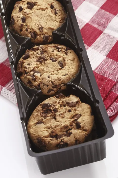 Framed Print : Cookies in plastic packaging Print Framed Print : Cookies in plastic packaging Print