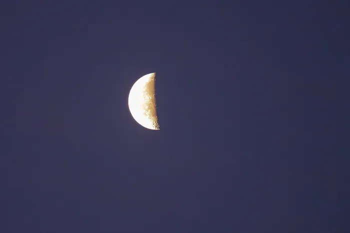 Framed Print : Crescent at Dusk Print