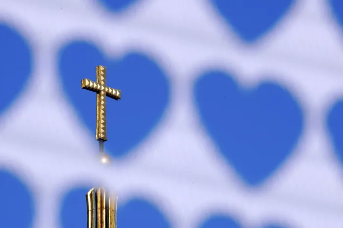 Framed Print : Cross Cross Print by imageBROKER Framed Print : Cross Cross Print by imageBROKER
