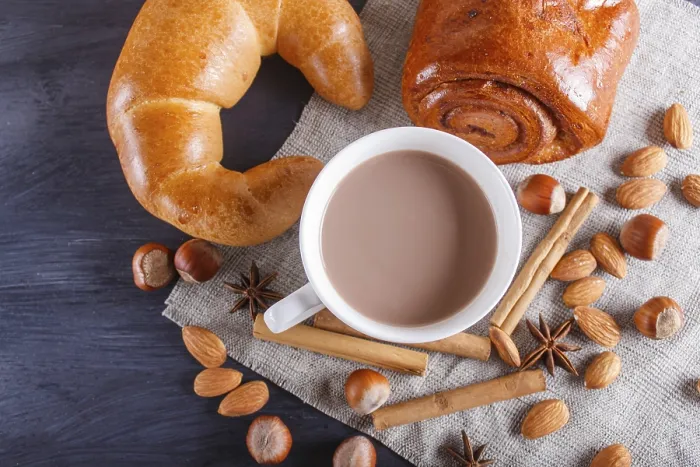 Framed Print : Hot Chocolate with Nuts Print Framed Print : Hot Chocolate with Nuts Print
