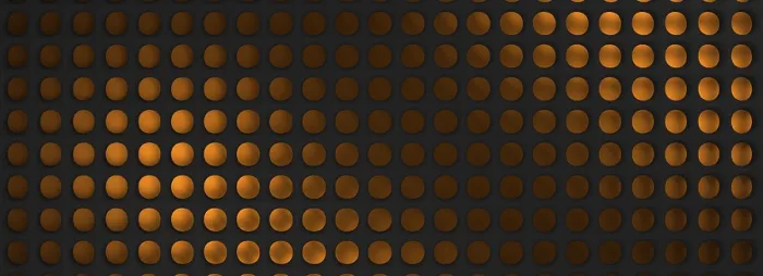 Framed Print : Dark Metal Grid Print with Golden Background Framed Print : Dark Metal Grid Print with Golden Background