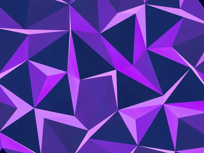 Framed Print : Dark Polygonal Background Print - Low Poly Origami Art