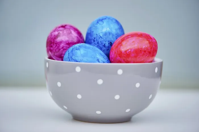 Framed Print : Colourful Easter Egg Decoration Print, Germany Framed Print : Colourful Easter Egg Decoration Print, Germany