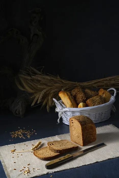 Framed Print : Delicious Rye Bread Print Framed Print : Delicious Rye Bread Print