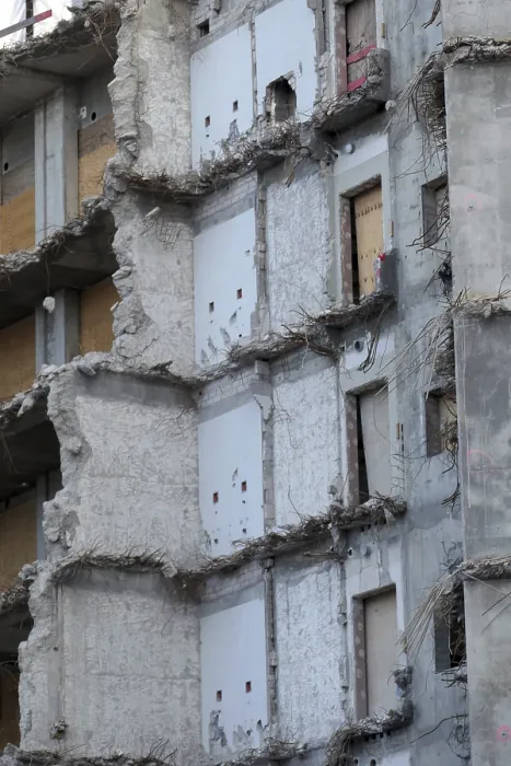 Framed Print : Demolition Work Print Framed Print : Demolition Work Print