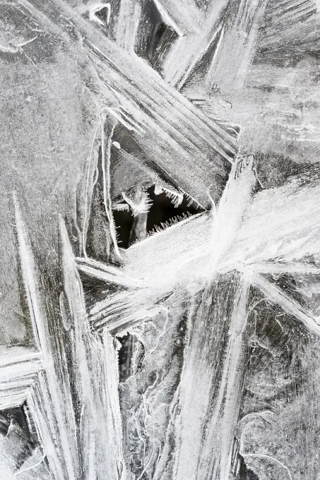 Framed Print : Details, shapes and structures of ice, Austria Print Framed Print : Details, shapes and structures of ice, Austria Print