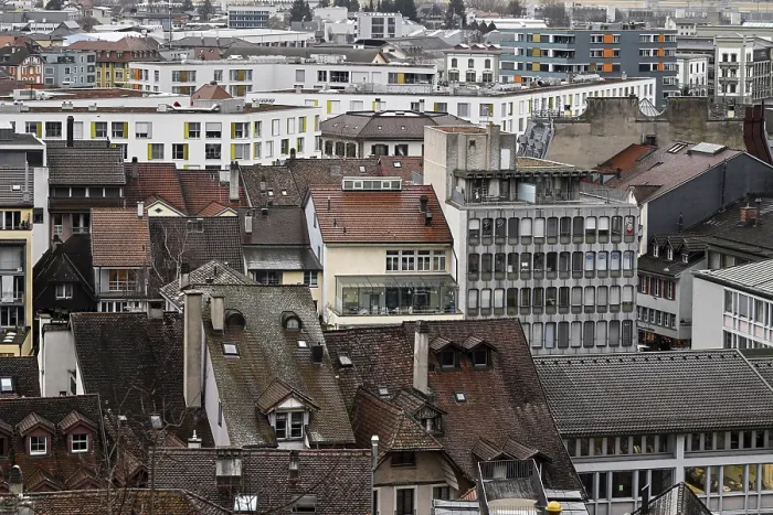 Framed Print : Development of Residential Buildings and Rooftops Print Framed Print : Development of Residential Buildings and Rooftops Print