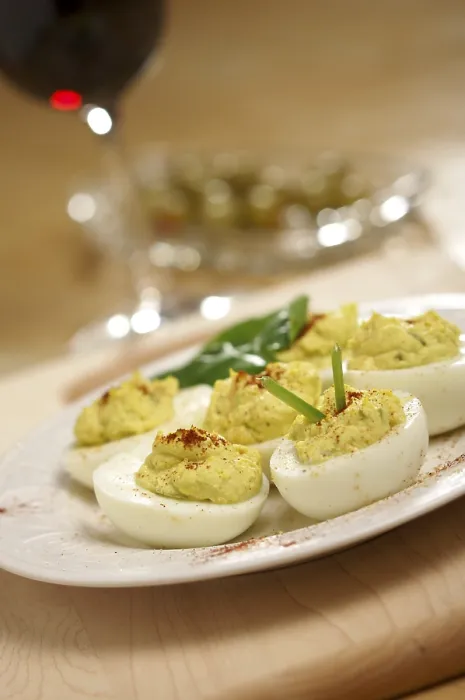 Framed Print : Deviled Eggs and Appetizers Print Framed Print : Deviled Eggs and Appetizers Print