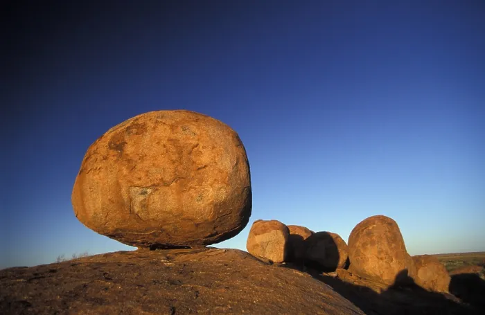 Framed Print : Devils Marbles at Dusk Print Australia