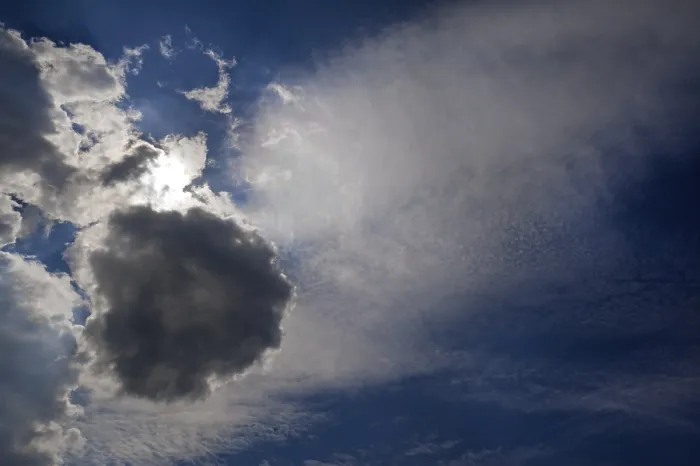 Framed Print : Different Cloud Formations with Sun Emerging Print Framed Print : Different Cloud Formations with Sun Emerging Print
