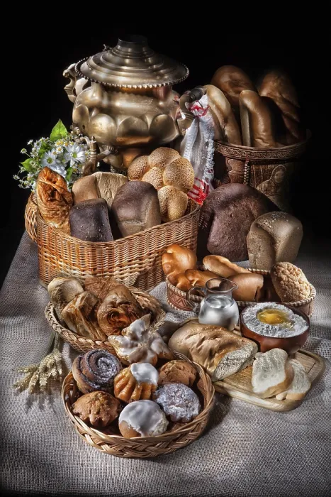 Framed Print : Different Kinds of Bread Canvas Print Framed Print : Different Kinds of Bread Canvas Print