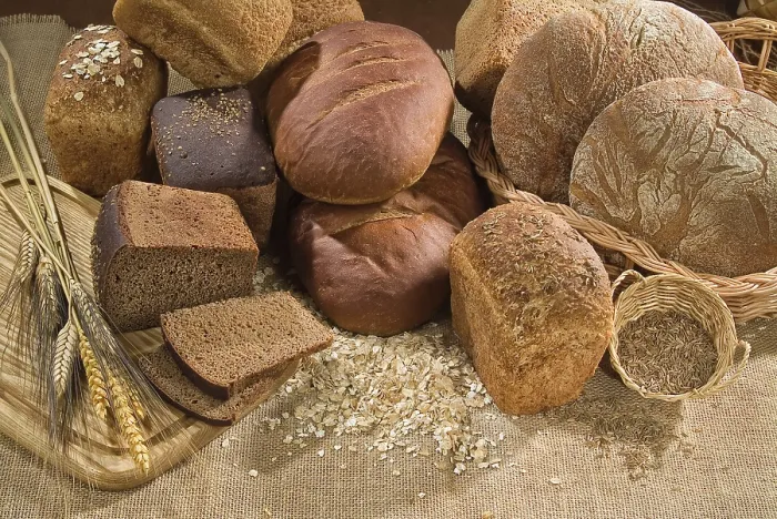 Framed Print : Different Kinds of Bread Studio Print Framed Print : Different Kinds of Bread Studio Print