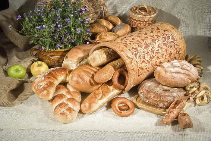 Framed Print : Different Kinds of Bread Studio Print Framed Print : Different Kinds of Bread Studio Print