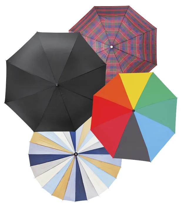 Framed Print : Four Open Umbrellas Print Against White Background Framed Print : Four Open Umbrellas Print Against White Background