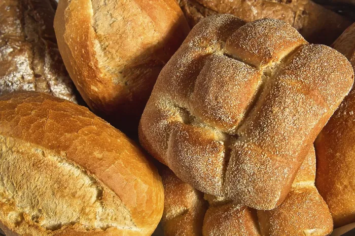 Framed Print : Different Types of Bread in One Basket Print Framed Print : Different Types of Bread in One Basket Print
