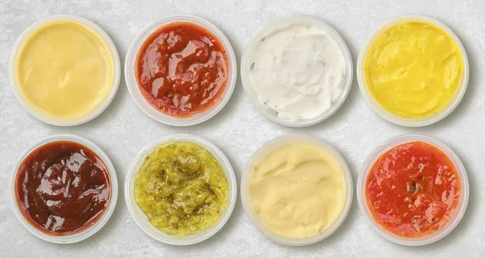 Framed Print : Different Types of Sauces and Dressings Print Framed Print : Different Types of Sauces and Dressings Print