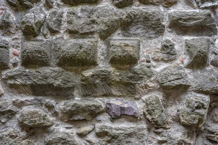 Framed Print : Stone Wall Print: Various Types of Processed Stone Framed Print : Stone Wall Print: Various Types of Processed Stone