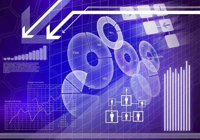 Framed Print : Digital Background Print with Graphs and Diagrams Framed Print : Digital Background Print with Graphs and Diagrams